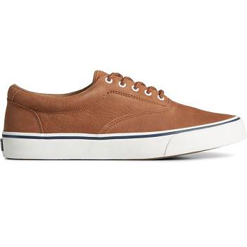 Sperry Striper Ii Cvo Washable Hnede - Panske Tenisky